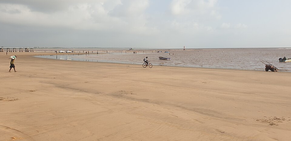 Morning activity along Malindi Beach