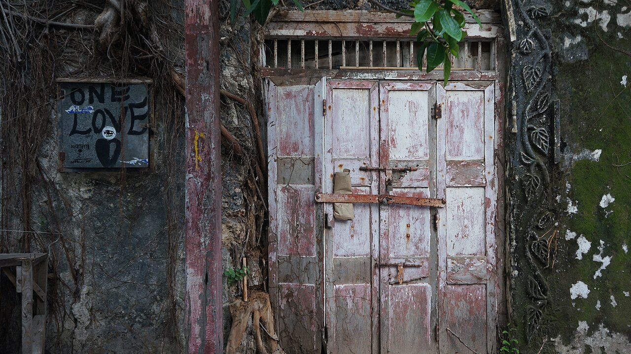 Historic buildings in Mombasa Old Town